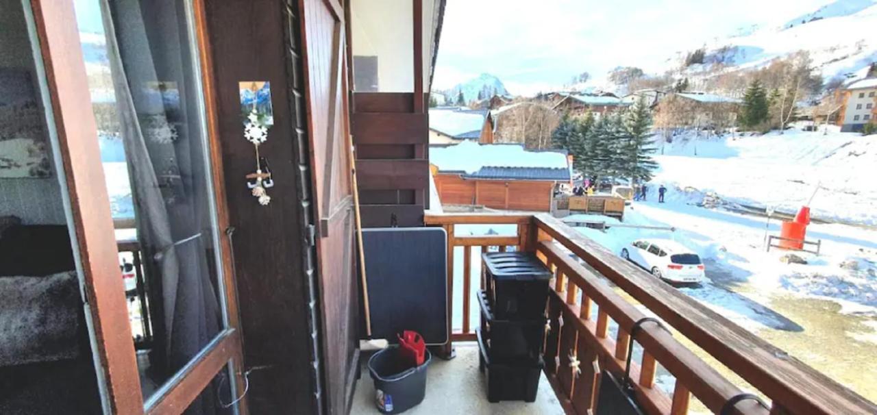 Studio 2 Alpes, Proche Lac Buissonniere, Menage Inclus, Balcon, Parking เลส์เดอซาลป์ ภายนอก รูปภาพ
