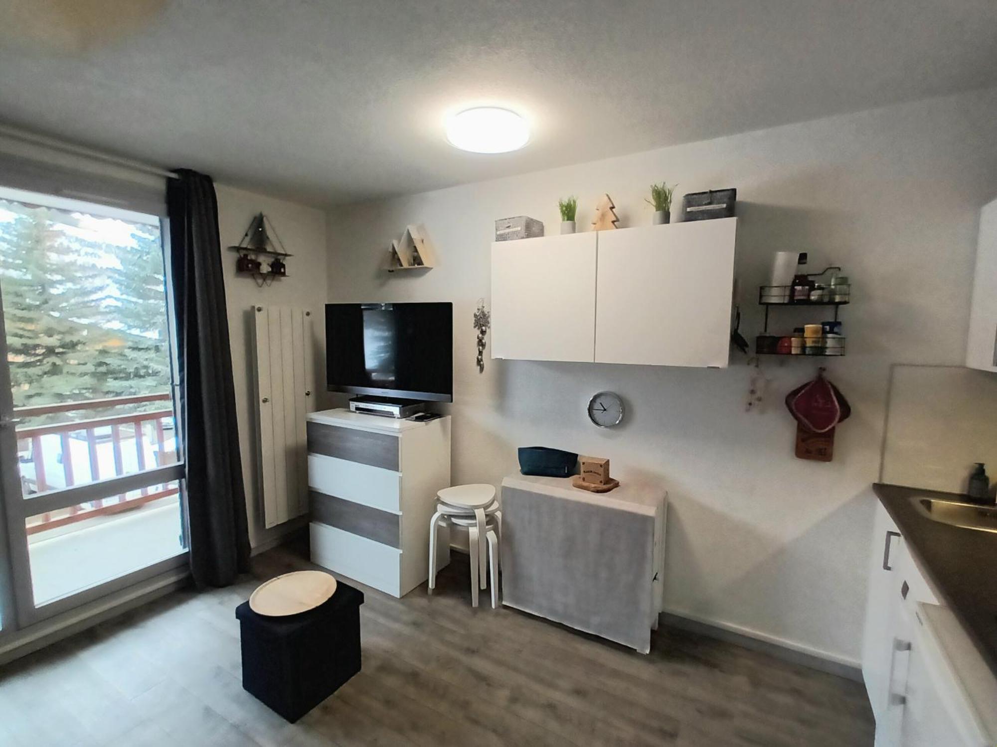 Studio 2 Alpes, Proche Lac Buissonniere, Menage Inclus, Balcon, Parking เลส์เดอซาลป์ ภายนอก รูปภาพ